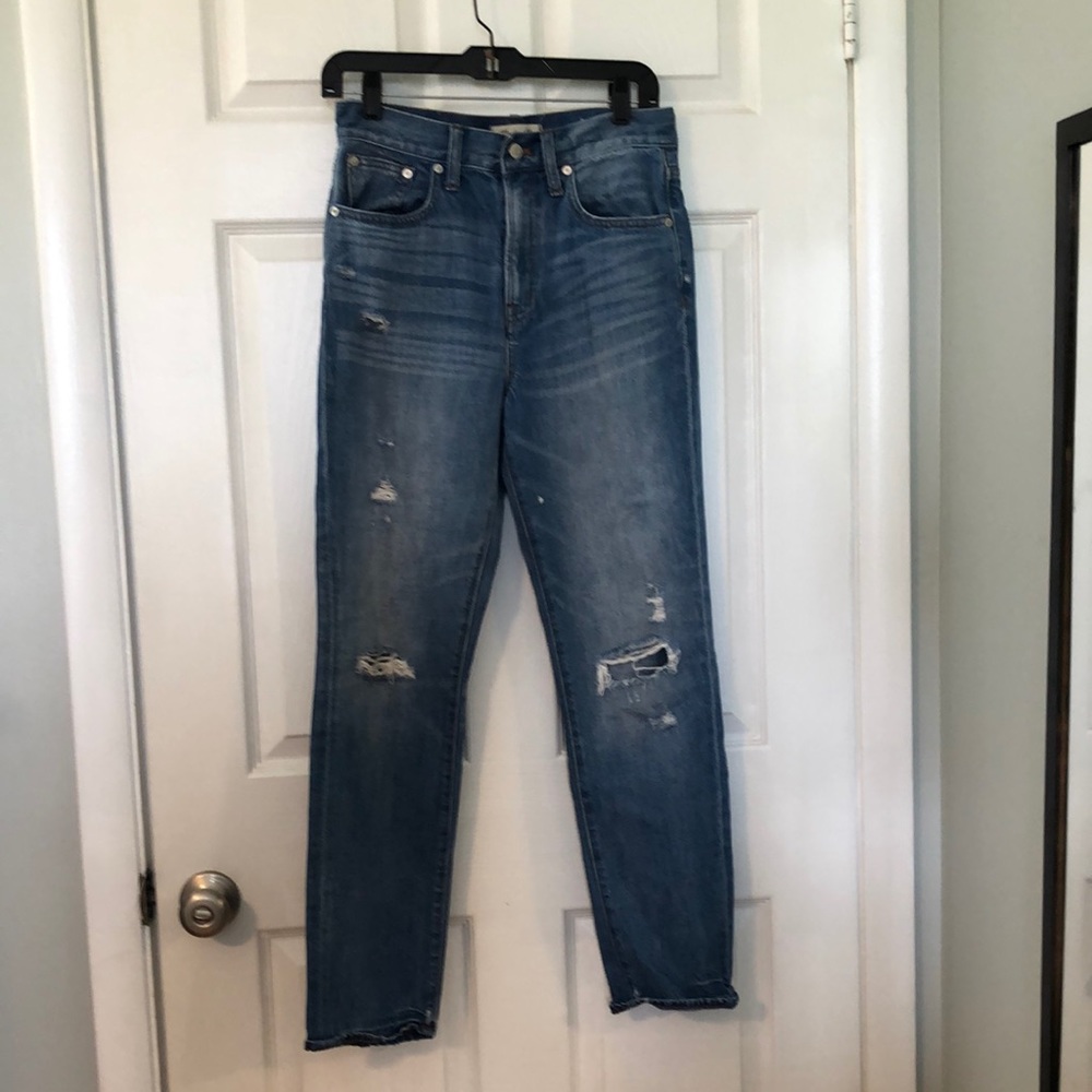 Madewell Perfect Vintage Jeans distressed